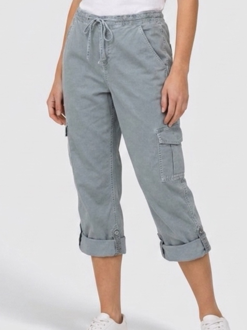 Gramicci active cargo pants light grey/blue